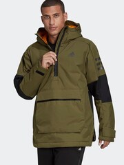 adidas Green Utilitas Insulated Anorak - Image 1 of 7