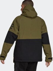 adidas Green Utilitas Insulated Anorak - Image 2 of 7