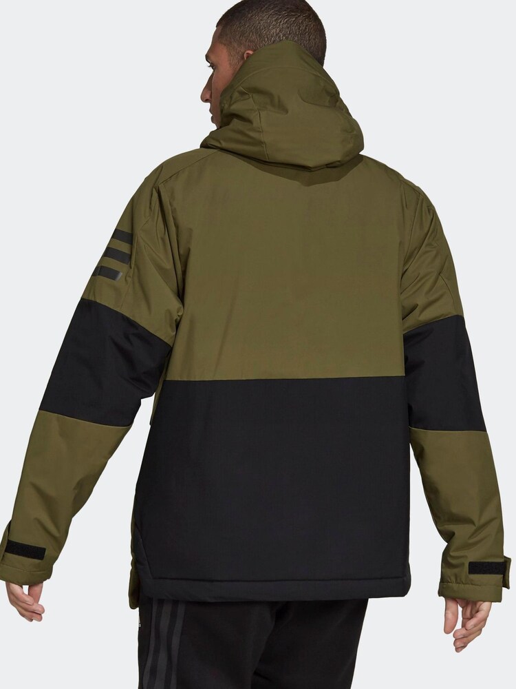 adidas Green Utilitas Insulated Anorak - Image 2 of 7