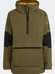 adidas Green Utilitas Insulated Anorak - Image 7 of 7