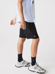 Lacoste Jersey Black Sweat Shorts - Image 5 of 6