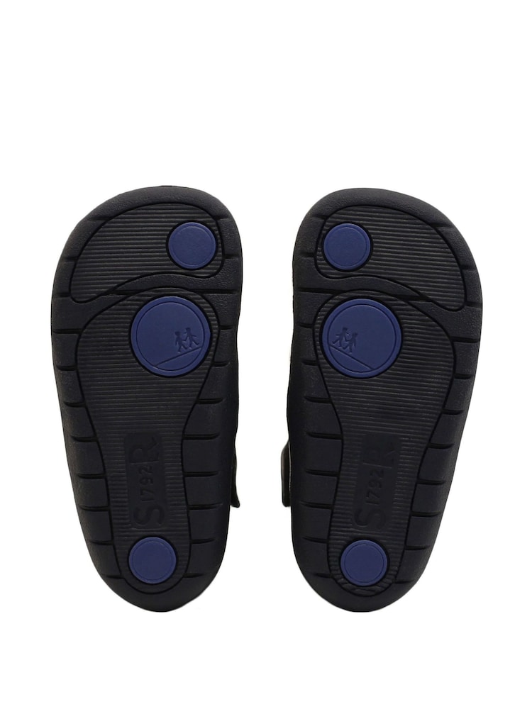 Start-Rite x JoJo Friend Blue Leather Hedgehog Boots - Image 5 of 5