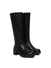 Celtic & Co. Womens Black Biker Knee Boots - Image 2 of 5