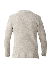 Бежевый - Celtic & Co. Cable Crew Neck Jumper - Image 3 of 3