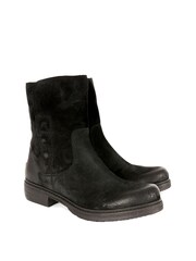 Celtic & Co Black Essential Leather Ankle Boots - Image 3 of 5