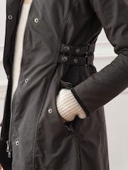 Celtic & Co Grey Waxed Riding Coat - Image 7 of 9