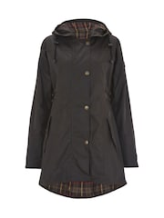 Celtic & Co Grey Waxed Riding Coat - Image 8 of 9