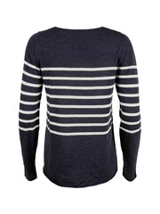 Celtic & Co Blue Fine Knit Merino Crew Neck Jumper - Image 4 of 4