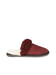 Celtic & Co Red Ladies' Turnback Mules - Image 1 of 5