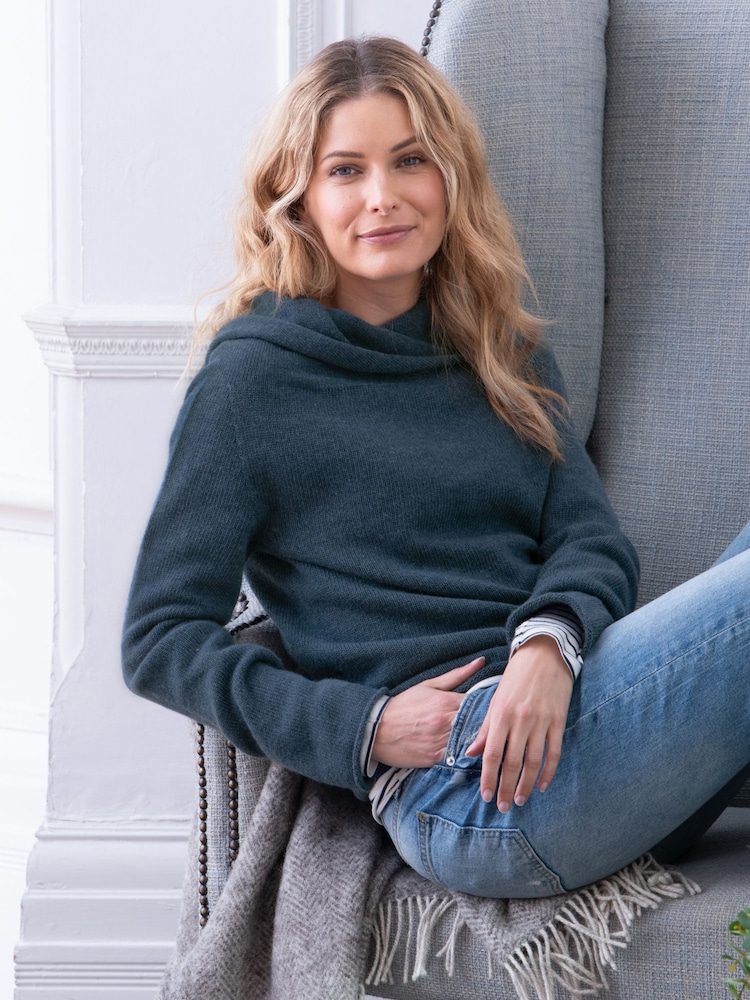 Celtic & Co. Collared Slouch Jumper - Image 1 of 3