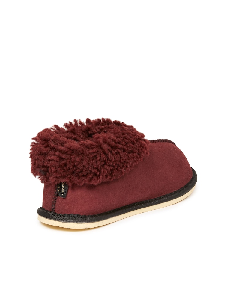 Celtic & Co. Ladies Sheepskin Bootee Slippers - Image 2 of 4