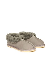 Celtic & Co. Ladies Sheepskin Bootee Slippers - Image 3 of 4