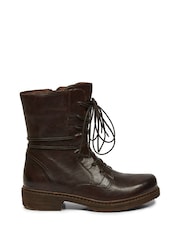 Celtic & Co. Ladies Brown Derby Boots - Image 1 of 5
