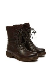 Celtic & Co. Ladies Brown Derby Boots - Image 3 of 5