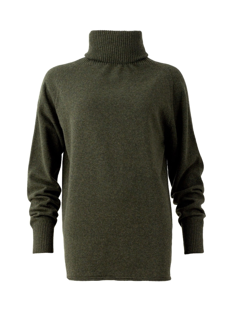 Celtic & Co. Womens Geelong Slouch Roll Neck Jumper - Image 2 of 3