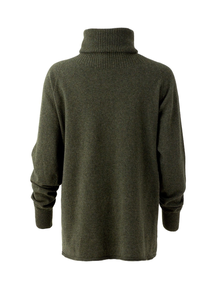 Celtic & Co. Womens Geelong Slouch Roll Neck Jumper - Image 3 of 3