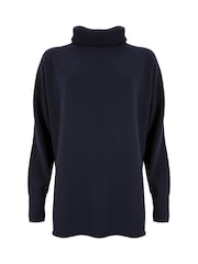 Celtic & Co. Womens Geelong Slouch Roll Neck Jumper - Image 5 of 6