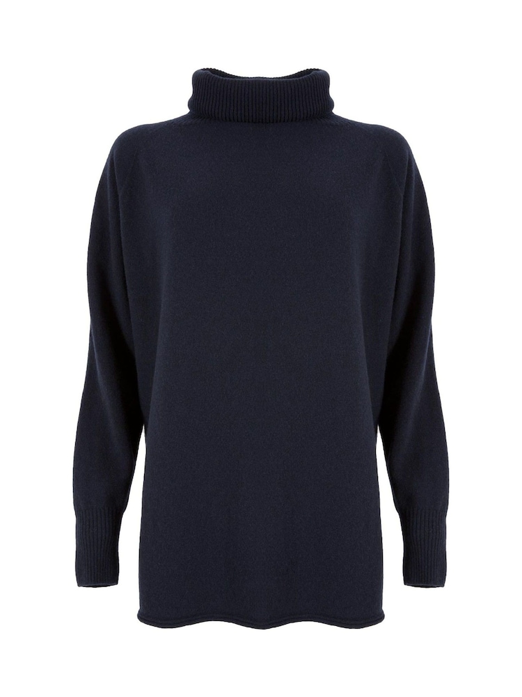 Celtic & Co. Womens Geelong Slouch Roll Neck Jumper - Image 5 of 6
