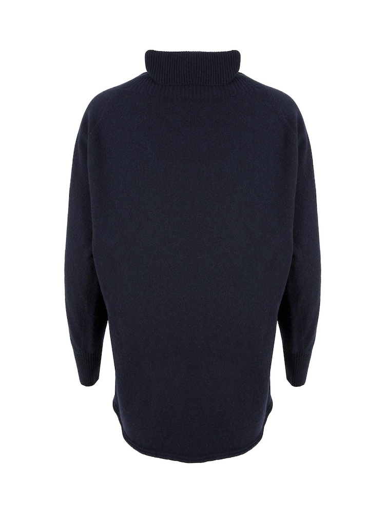 Celtic & Co. Womens Geelong Slouch Roll Neck Jumper - Image 6 of 6