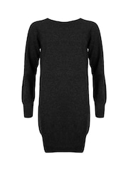 Celtic & Co. Womens Grey Supersoft Slouch Dress - Image 3 of 4