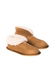 Celtic & Co. Ladies Sheepskin Bootee Slippers - Image 3 of 4