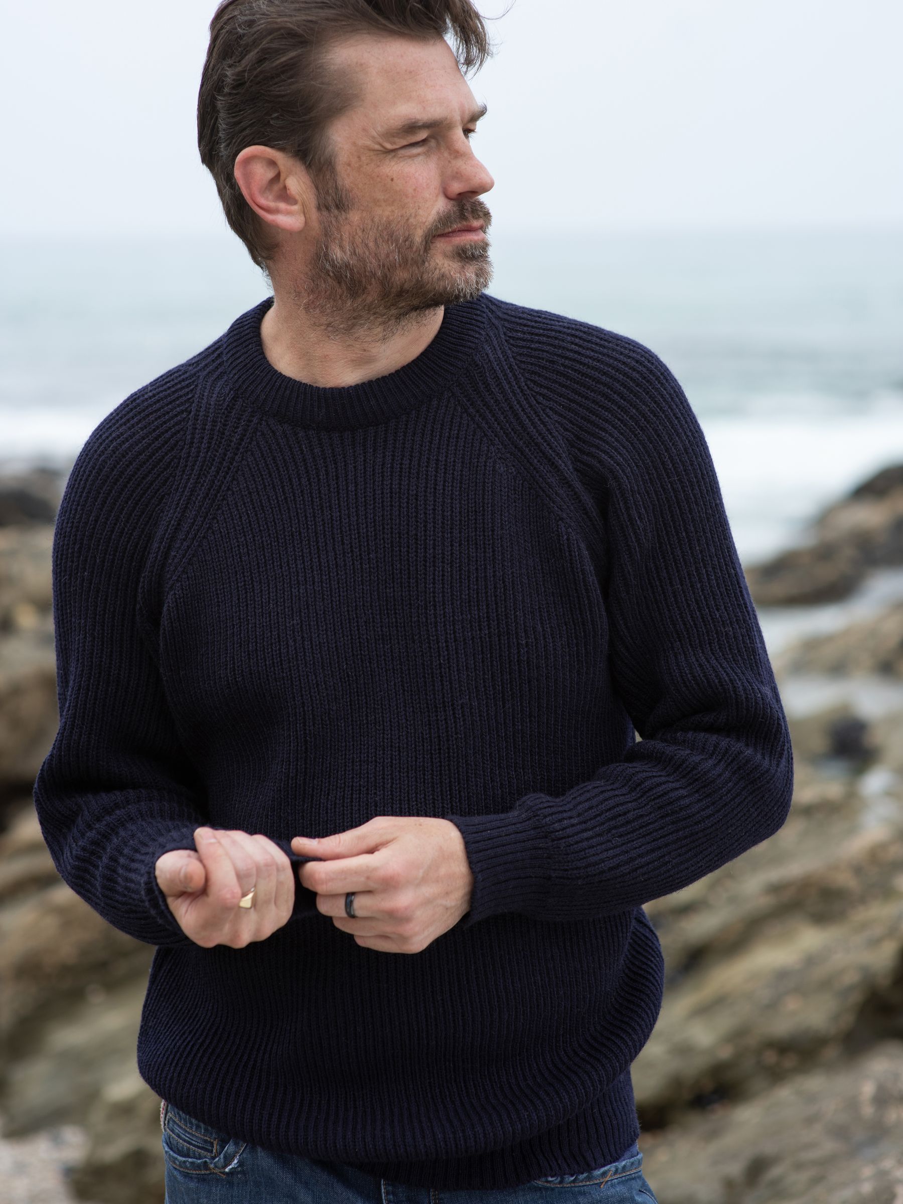 Buy Celtic Co Mens Fishermans Ribbed Jumper From The Next UK Online Shop Buy Celtic Co Mens Fishermans Ribbed Jumper From The Next UK Online Shop