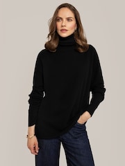 Celtic & Co. Womens Geelong Slouch Roll Neck Jumper - Image 1 of 4