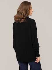 Celtic & Co. Womens Geelong Slouch Roll Neck Jumper - Image 2 of 4