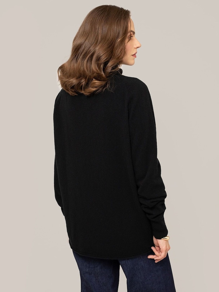 Celtic & Co. Womens Geelong Slouch Roll Neck Jumper - Image 2 of 4