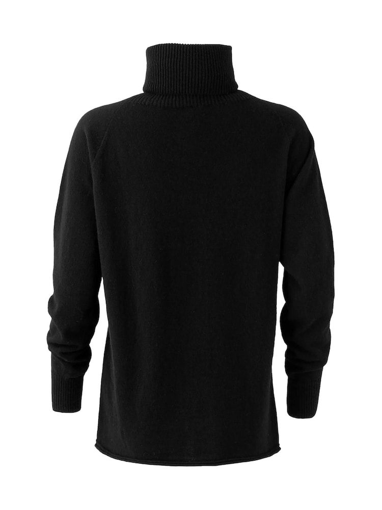 Celtic & Co. Womens Geelong Slouch Roll Neck Jumper - Image 3 of 4
