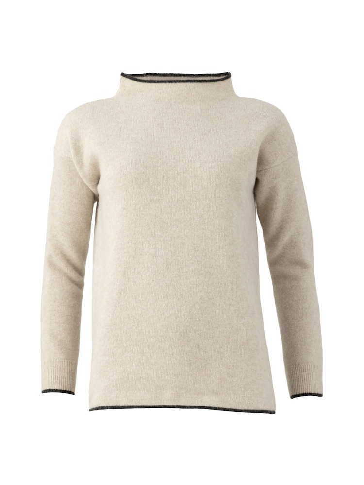 Celtic & Co. Felted Funnel Neck Jumper - Image 3 of 4