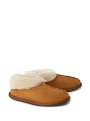 Celtic & Co. Mens Sheepskin Bootee Slippers - Image 4 of 4