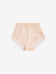 Pastel Rose Nude High Waist Brief Firm Tummy Control Shaping Briefs - Image 1 of 1