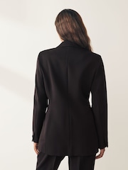 Black Tailored Fuller Bust Blazer - Image 2 of 5