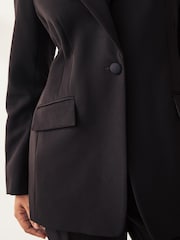 Black Tailored Fuller Bust Blazer - Image 3 of 5