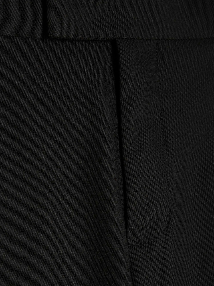 River Island Charcoal Black Slim Fit Suit Trousers - Image 5 of 5