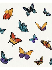 Julien Macdonald White Flutterby 10M Wallpaper - Image 2 of 3