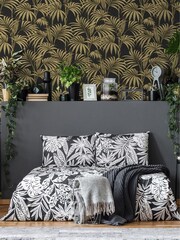 Julien Macdonald Black Honolulu 10M Wallpaper - Image 1 of 3