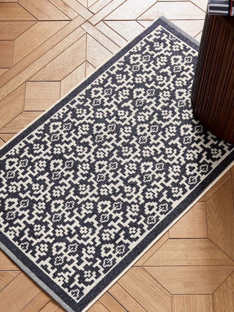 Bedeck of Belfast Blue Nena Bath Mat - Image 1 of 1