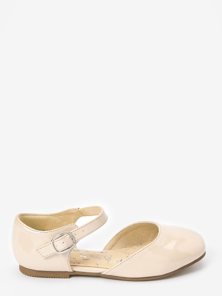 Nude Pink Patent Mary Jane Shoes - Image 1 of 4