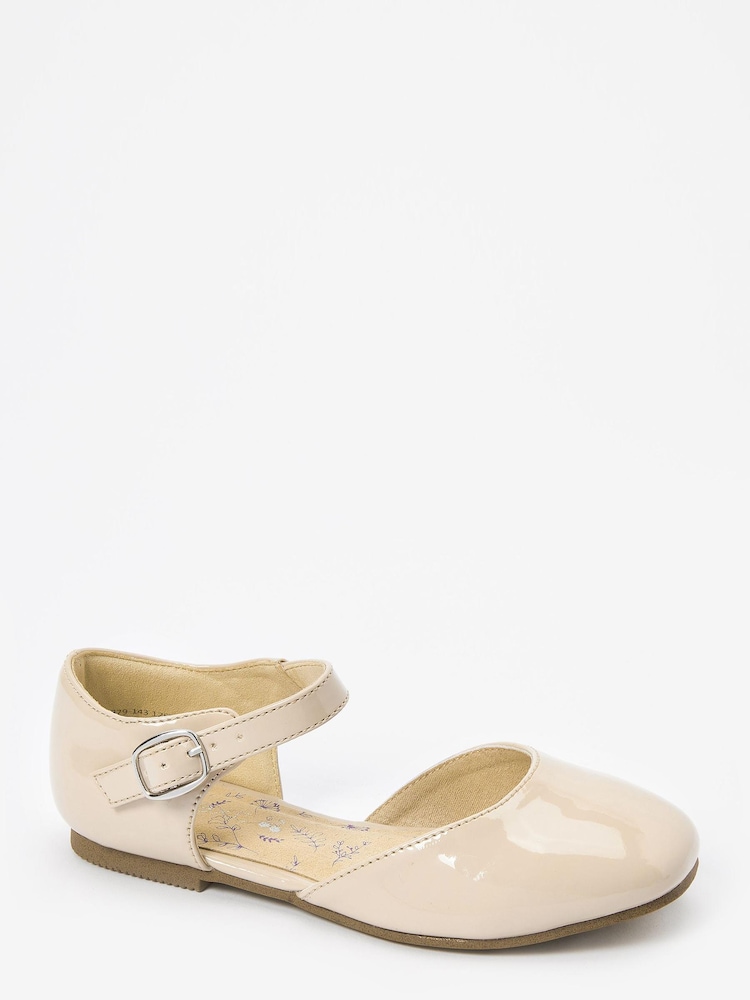 Nude Pink Patent Mary Jane Shoes - Image 2 of 4