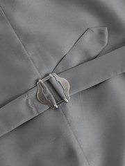 Grey Signature TG Di Fabio Wool Rich Check Suit: Waistcoat - Image 2 of 5