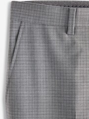 Light Grey Slim Fit Signature TG Di Fabio Wool Rich Puppytooth Suit: Trousers - Image 2 of 3