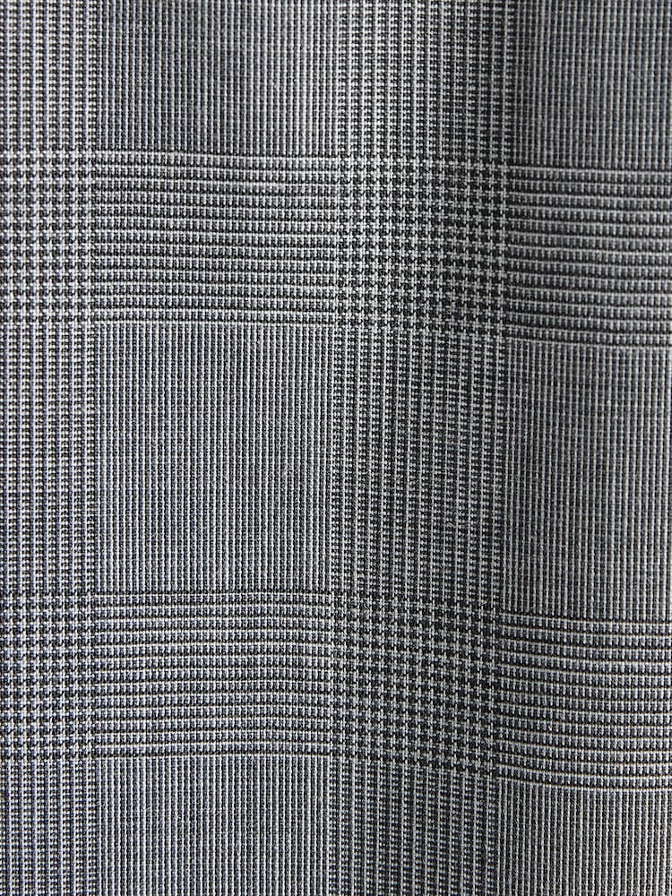 Grey Regular Fit Signature TG Di Fabio Wool Rich Check Suit: Trousers - Image 4 of 4