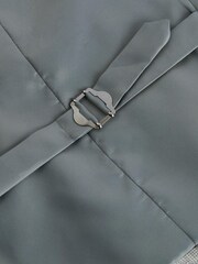 Light Grey Signature TG Di Fabio Wool Rich Puppytooth Suit: Waistcoat - Image 4 of 5
