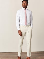 Ecru White Motion Flex Stretch Suit Trousers - Image 2 of 10
