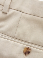 Ecru White Motion Flex Stretch Suit Trousers - Image 9 of 10