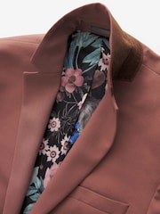 Brązowy - Obcisły krój - Motion Flex Stretch Suit: Jacket - Image 6 of 6