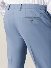 Blue Skinny Fit Motion Flex Stretch Suit: Trousers - Image 6 of 9