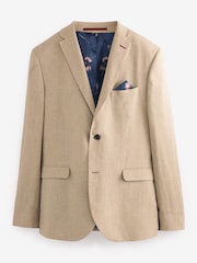 Neutral Signature Nova Fides 100% Linen Suit: Jacket - Image 1 of 3